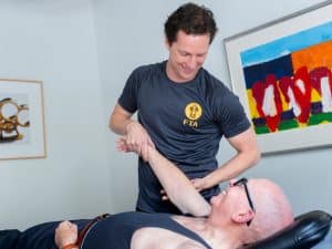 fysio behandeld patient