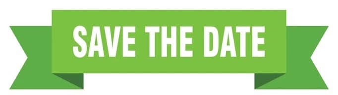 Save the Date - groen