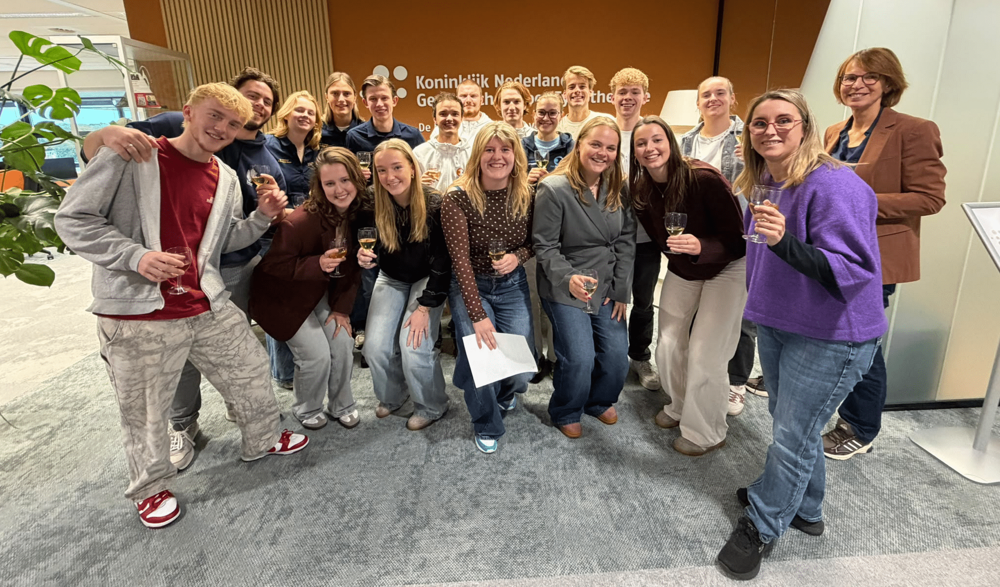 Kick-off studieverenigingen 2026 proosten