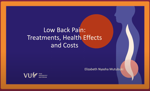 Low Back Pain: Treatment, health effects, and costs