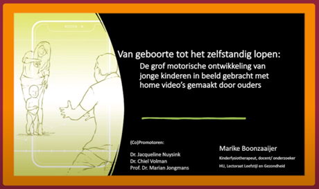 Gross motor trajectories of infants captured by home videos made by parents
